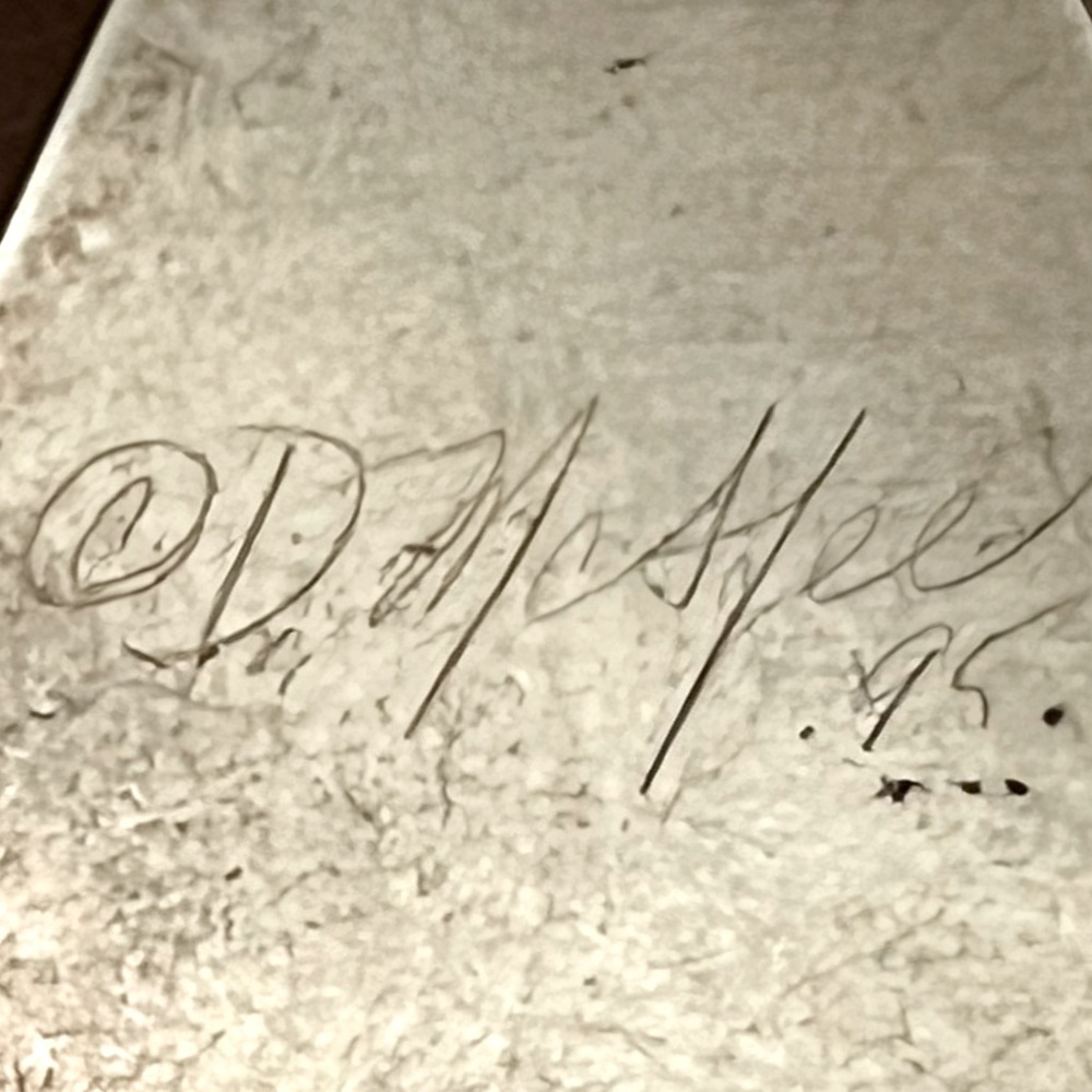 Signed - Donna Mcafee, Artisan Sterling Silver Br… - image 3